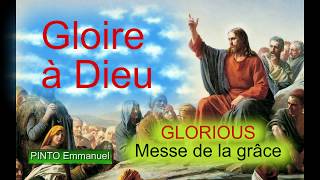 Video thumbnail of "Messe de la Grâce - Gloire à Dieu - GLORIOUS - (Instrumental avec les paroles) - @ManuPinto -  N°265"