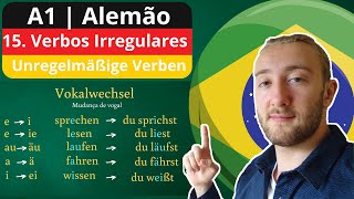 Aula de Alemão 15 | Unregelmäßige Verben | Conjugação de verbos irregulares | Aprender Alemão screenshot 2