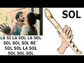 Camilo, Vida de rico, flauta dulce fácil, tutorial con animación, easy flute recorder