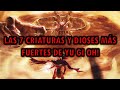 TOP 7: Criaturas y Dioses Más PODEROSOS de Yu Gi Oh!