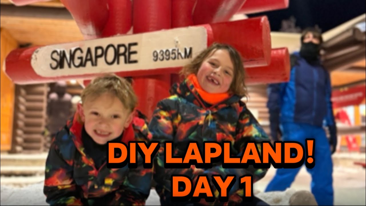 Lapland DIY Day 1 | We Did Lapland Without a Package Holiday 