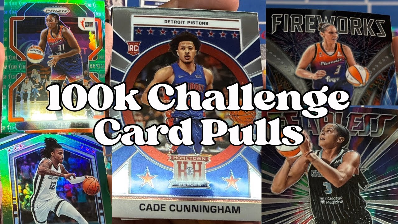 Opening Our 100k Challenge Prize Cards