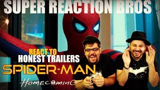 SRB Reacts To Honest Trailers - Spider-Man Homecoming!!!!