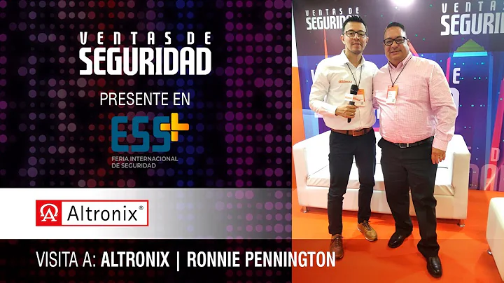 Entrevista con Ronnie Pennington de Altronix en la...