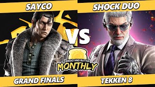 BnB 48 GRAND FINALS - Sayco (Steve, Dragunov) Vs. Shock_DuO (Victor) Tekken 8