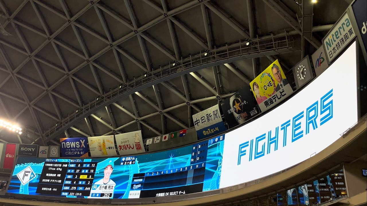 2025.6.21 プロ野球セ・パ交流戦 中日ドラゴンズVS北海道日本ハムファイターズ in バンテリンドームナゴヤ 第2回戦 日本ハム スタメン発表 #日本ハム #新庄剛志 #加藤貴之 #交流戦
