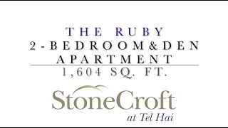 StoneCroft Apartment Tour: Ruby- Two Bedroom with Den