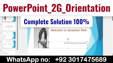 PowerPoint_2G_Orientation | PowerPoint 2G Orientation | powerppoint 2g #Orientation #2g #2G #myitlab
