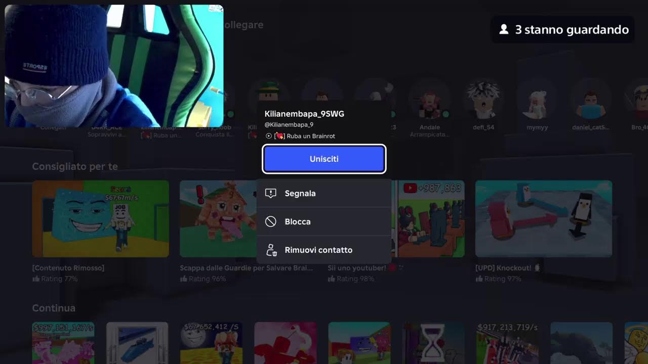 Steal a brainrot scambi!