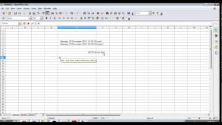 Openoffice Spreadsheet - NOW vs TODAY