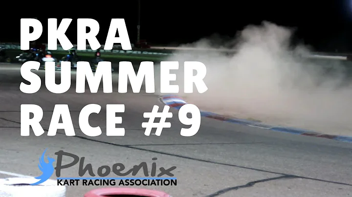 KARTING SPIN OUTS + CRASHES!  PKRA Phoenix Kart Racing Association Summer Series Race 9