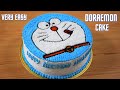 Doraemon Cake | Very Easy Doraemon Cake | How To Make Doraemon Cake | Kids Birthday Cake
