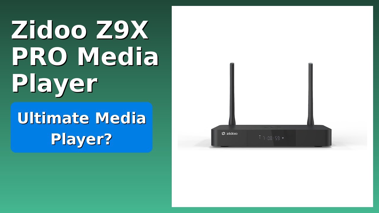 REVIEW (2026): Zidoo Z9X PRO Media Player. Features. - YouTube