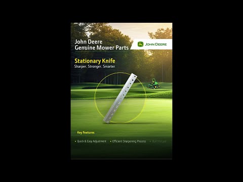 John Deere Genuine Mower Stationary Knife
