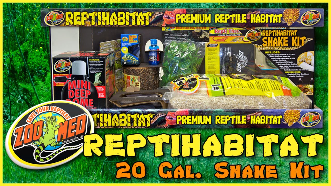 zoo med reptihabitat snake kit