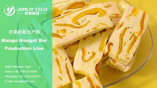 Marshmallow with Mango Bar Production Line/Mango Nougat Bar Equipment