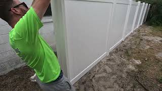 How to build a vinyl fence gate