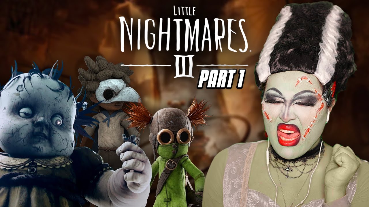PLAYING LITTLE NIGHTMARES 3 PART 1 | Morphine Love Dion
