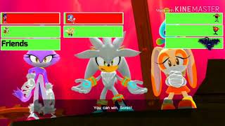 Sonic Generations Final Battle with healthbars