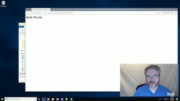 1) Introduction to HTML - Hello World with Notepad and the h1 tag