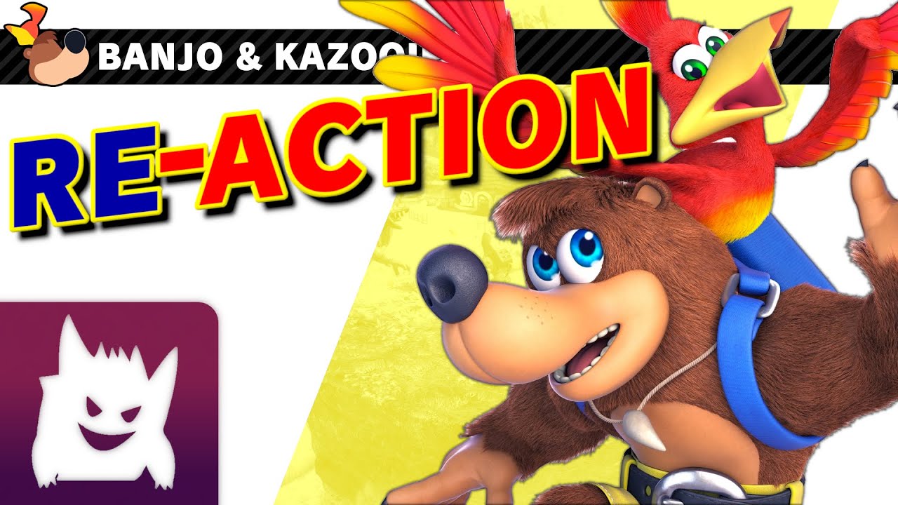 BANJO KAZOOIE COMES TO SMASH ULTIMATE - D1 REACTION