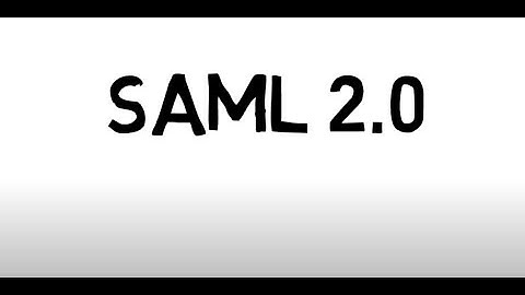 SAML 2 0 Technical Overview
