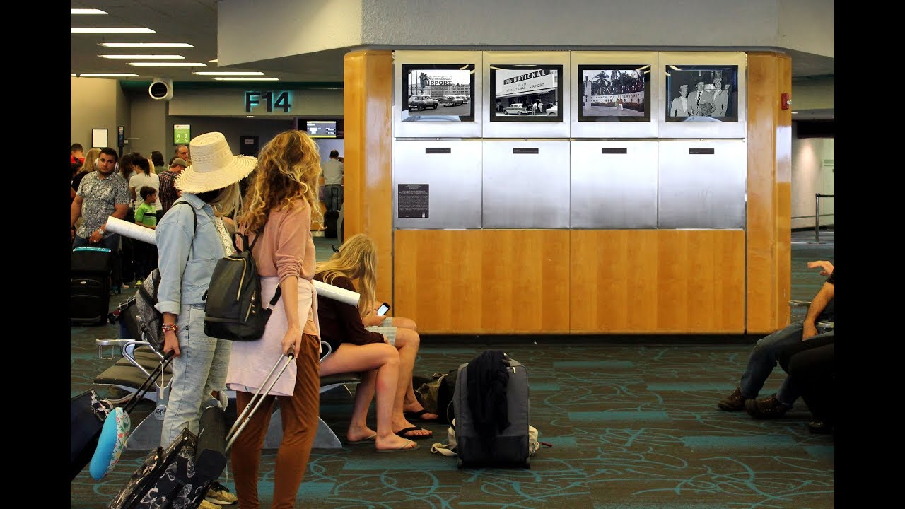 Vintage footage of MIA 1950-1960