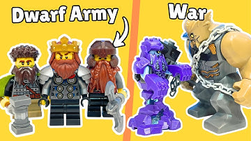 I Made A Insane Dwarf Army in LEGO