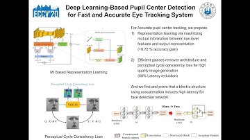 KCCV2021,  Deep Learning-Based Pupil Center Detection for Fast and Accurate Eye Tracking System