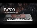 Video: KORG PA-700 ORIENTAL TASTIERA ARRAGER PROFESSIONAL