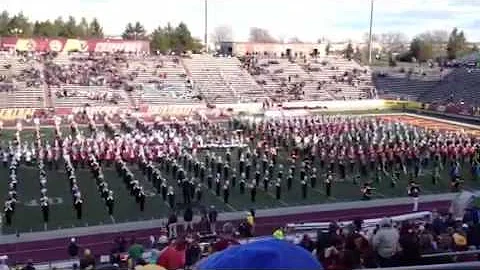 Suttons Bay Marching Band at CMU Band Day, Oct. 20...