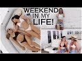 Weekend in My Life + Cooking with Kelsey | D.C, Tubing, and Boating!