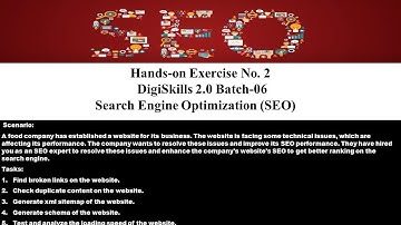 digiskills  seo hands-on exercise 2 solution |  dstp 2.0 batch 6