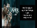 Usher - Burn [lyrics video]