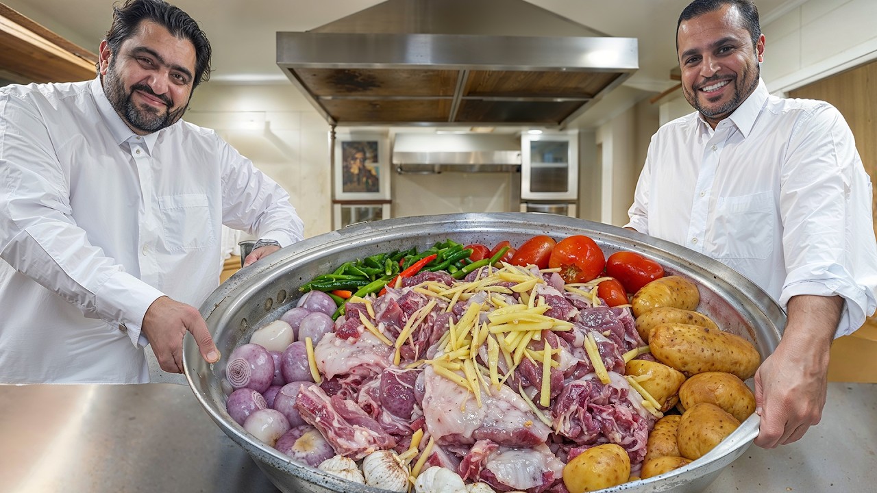 دمبو أفغاني وشنواري باكستاني: تجربة أكل تقليدية مليئة بالنكهات 🌿🍖