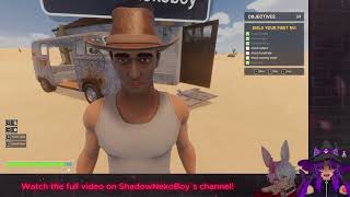 Getting Lost and crashing with @Shadownekoboy in Nomad Drive (we actually loose a few wheels)