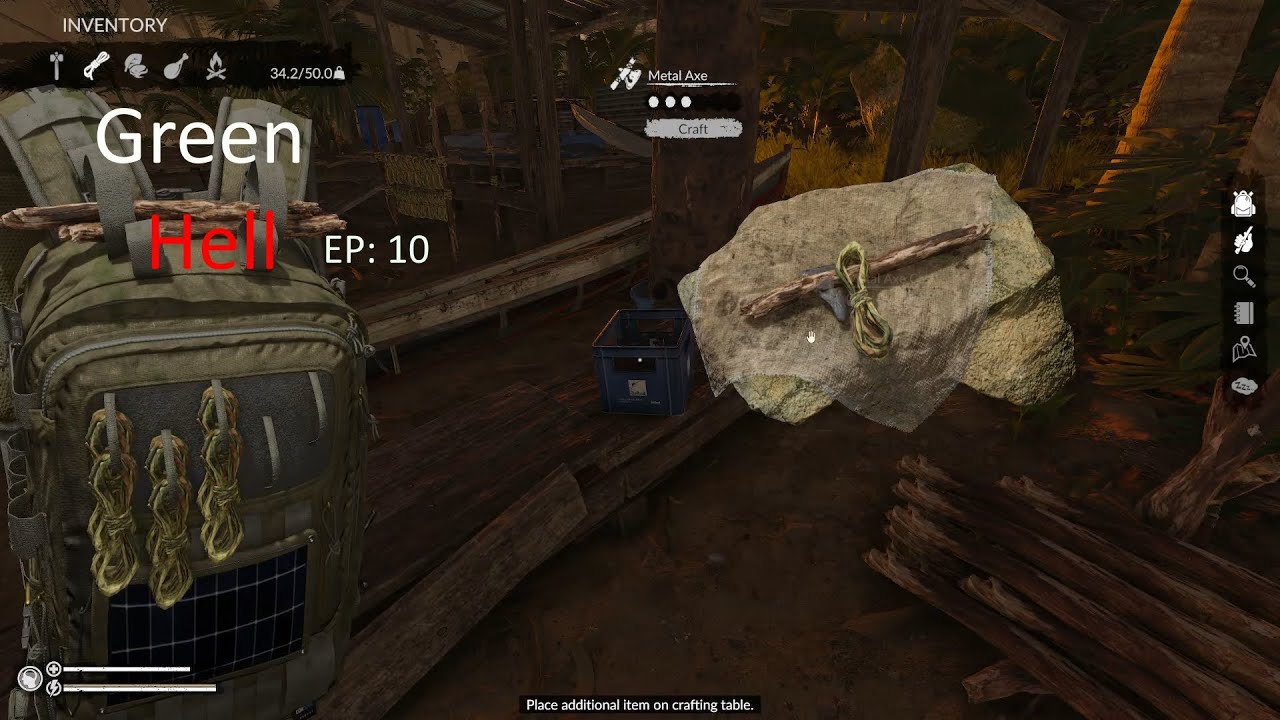 Creating Metal Tools Green Hell Survival EP9 YouTube