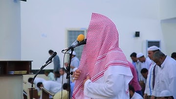 (مرئي)تلاوة من سورة المنافقون للقارئ عبدالله عبدالفتاح حاكم l 9 شعبان 1438 هـ