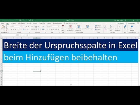 Breite der Urspruchsspalte