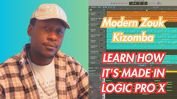 How To Make Modern Zouk + Kizomba + Afrobeats in LOGIC PRO X | Nelson Freitas (Prod. By Aleko)