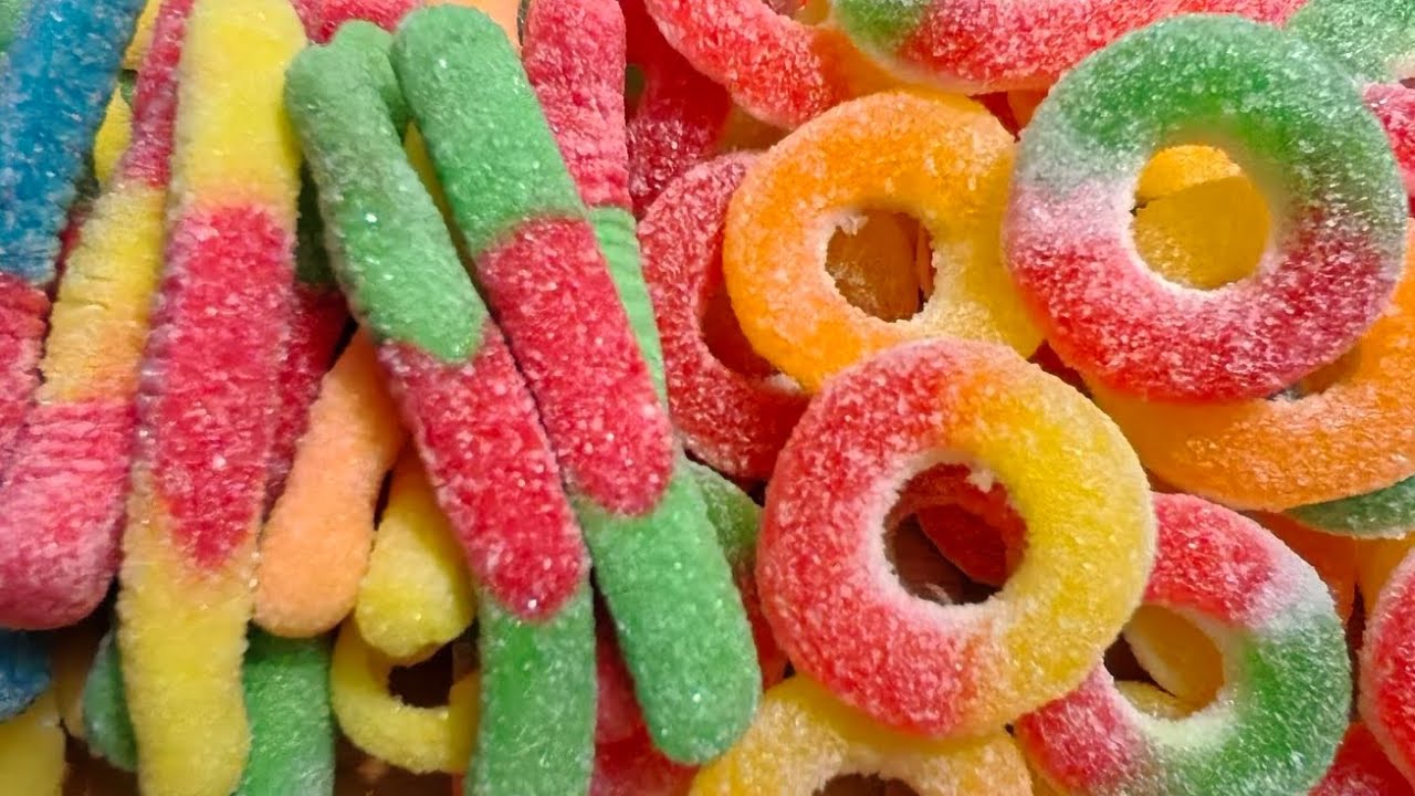 Filling Platter with Sweets🍬ASMR🍭Oddlysatisfying 