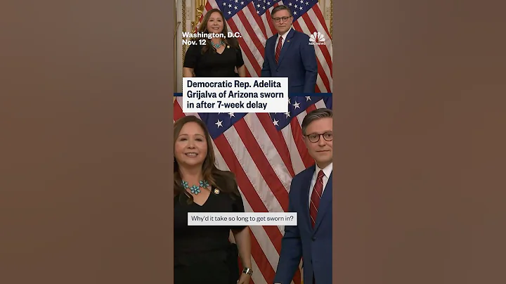 Democratic Rep. Adelita Grijalva of Arizona sworn in after 7-week delay
