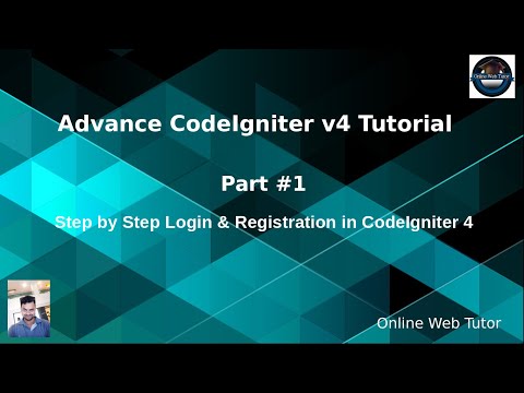 Advance CodeIgniter 4 Framework Tutorials #1 step by Step Login & Registration in CodeIgniter 4