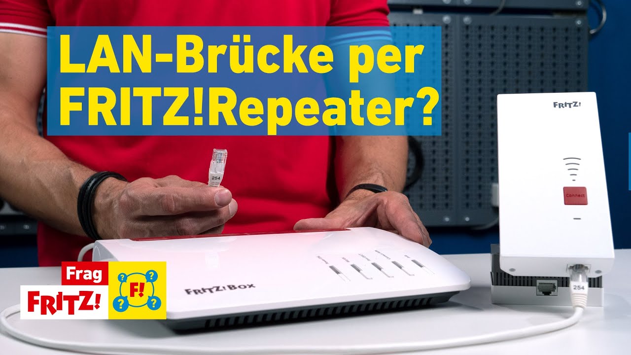 FRITZ!Repeater per LAN mit der FRITZ!Box verbinden | FRITZ!Repeater 6000 |  AVM Deutschland