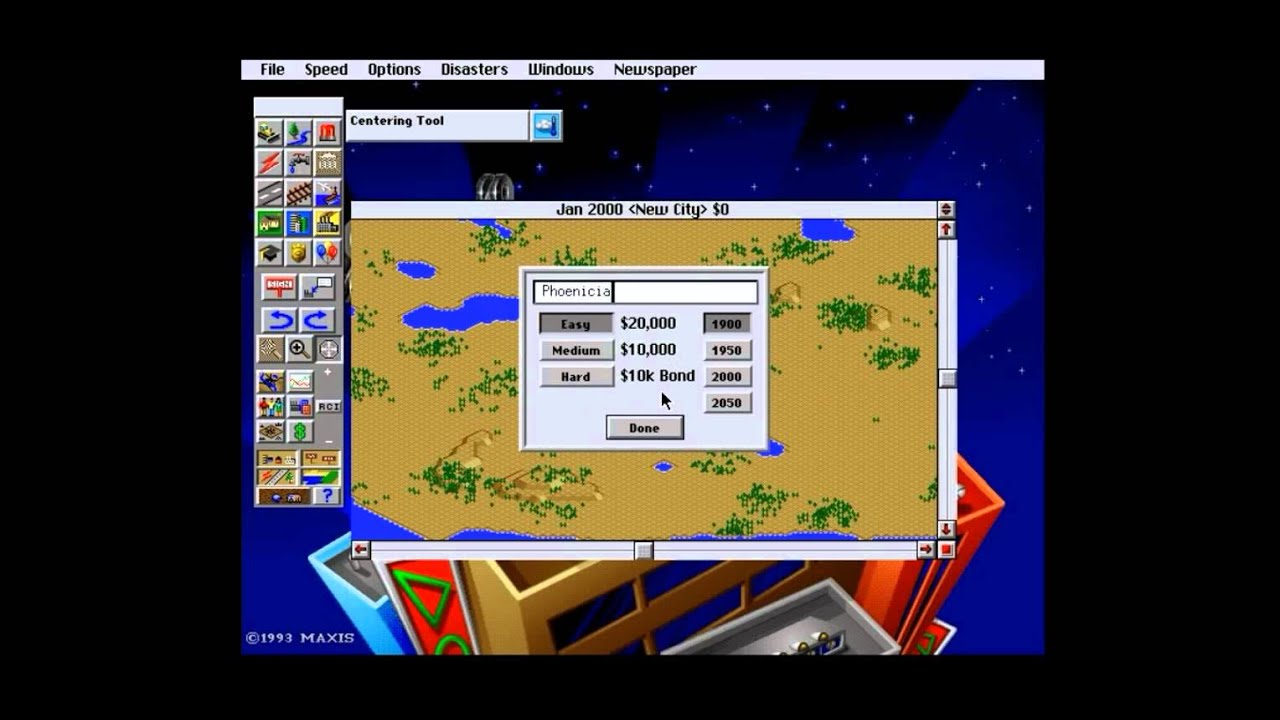 Let's Play SimCity 2000 Part 1: Let's terraform