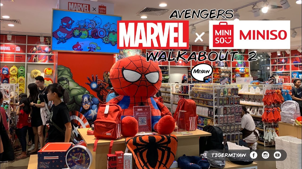 Vlog Part 2 Marvel  X Miniso  Walkabout YouTube