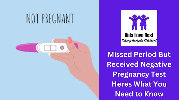 Missed Period But Received Negative Pregnancy Test? Here's What You Need to Know