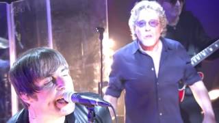Liam Gallagher and Roger Daltrey at TFI Friday, 12/06/2015, My Generation