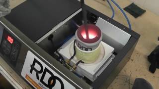 Induction Melting Copper Sample
