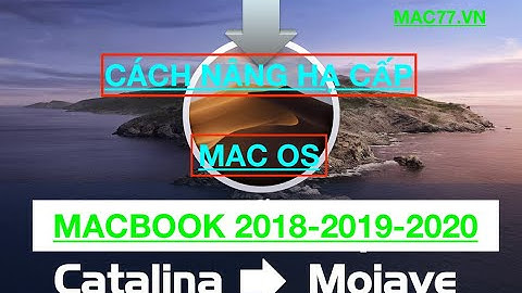 Hướng dẫn cài lại mac os onlne